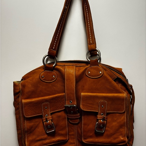 Roots Tan Leather Bag - Picture 6 of 14